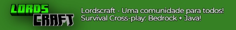 Lordscraft. Um lugar para todos. banner